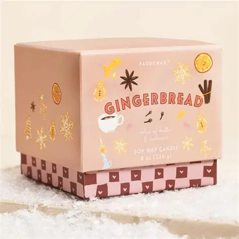 8oz Bistro Gingerbread Candle