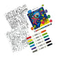 Colortopia Color By Number Paint Marker Kit - Epic Adventures - Ooly
