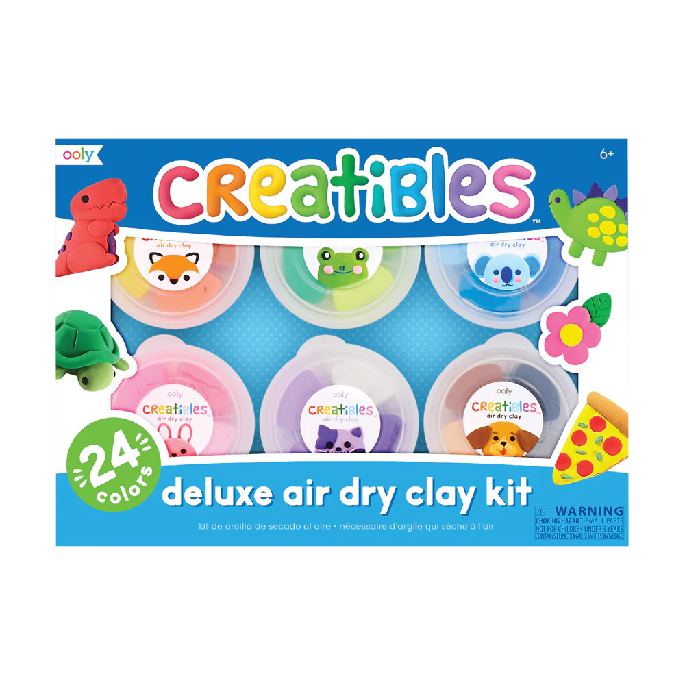 Creatibles Deluxe Air Dry Clay Kit