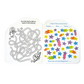 Playful Pages Activity Book - Games Coloring Stickers - Pets in Space