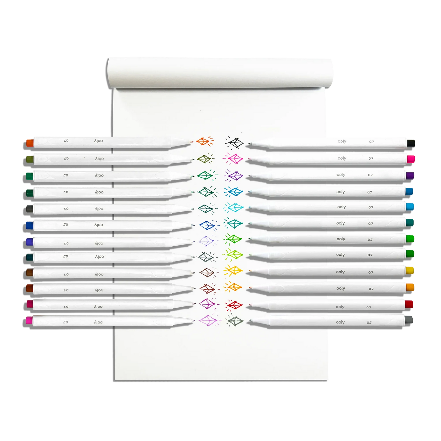 Seriously Fine Tip Markers - Set of 24 - Ooly