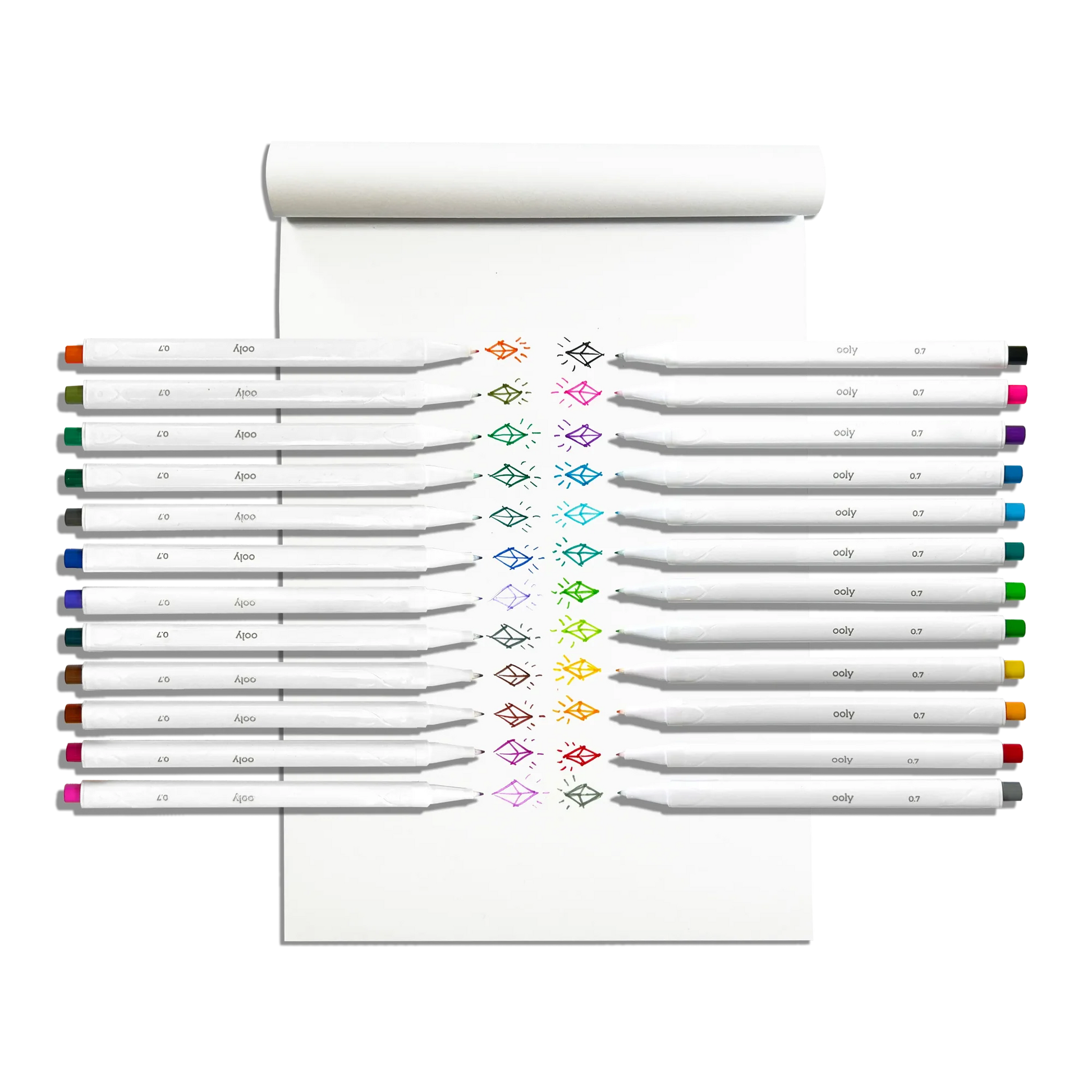 Seriously Fine Tip Markers - Set of 24 - Ooly