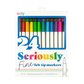 Seriously Fine Tip Markers - Set of 24 - Ooly