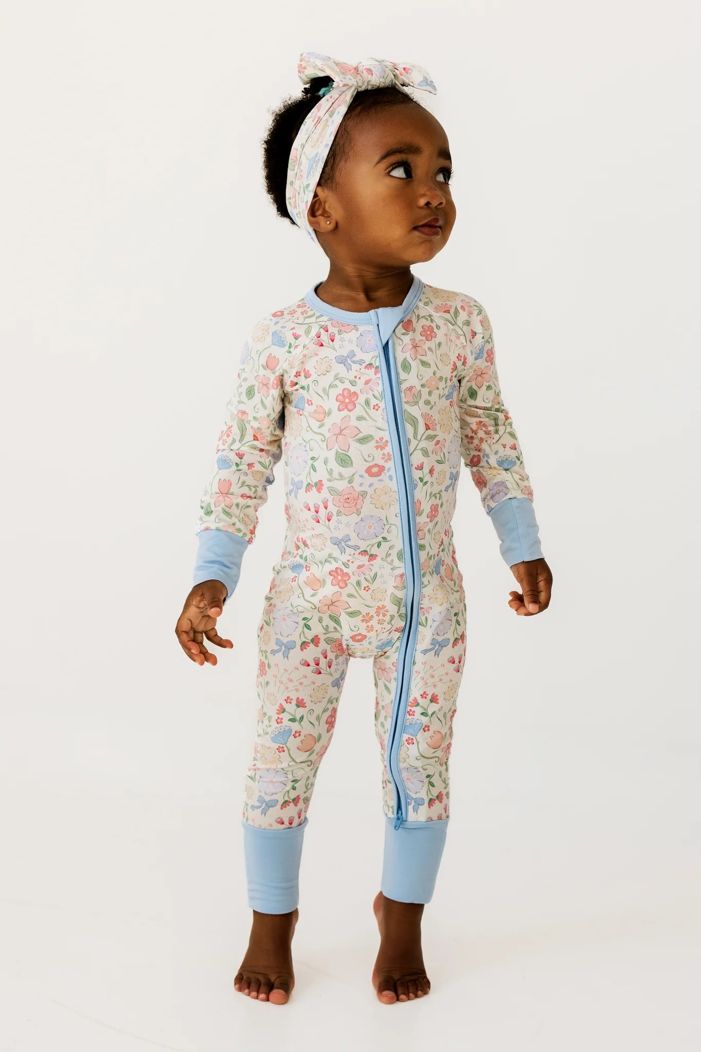 Eliana Zipper Romper - In My Jammers