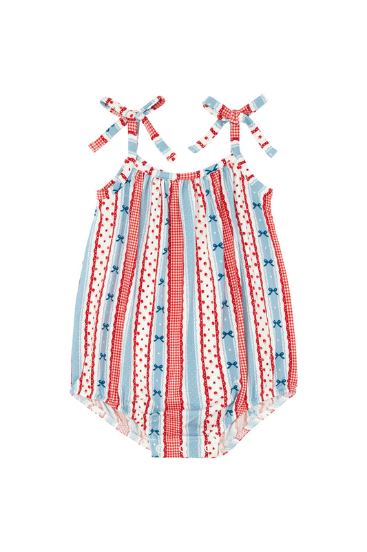 Heritage Striped Bubble Romper