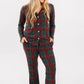 Holiday Heritage Plaid Women's Long Sleeve Ruffle Set