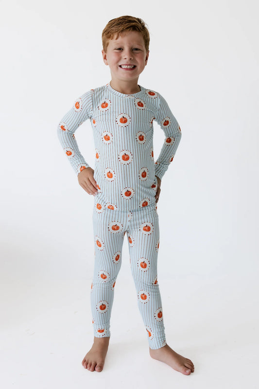 Pumpkin Explore Two Piece Set - In My Jammers