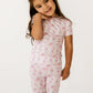 Purple Harper Short Sleeve Two Piece Set - In My Jammers