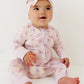 Purple Harper Zipper Romper - In My Jammers