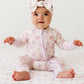 Purple Harper Zipper Romper - In My Jammers