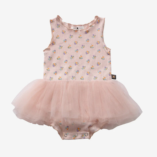 Vintage 4 Tutu Dress - Baby Emma Pink