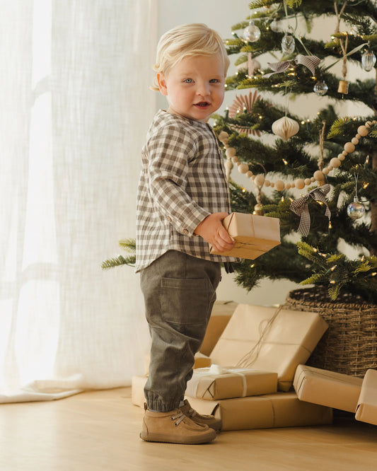 Milo Shirt || Forest Check