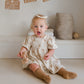 Waffle Babydoll Dress || Gingerbread