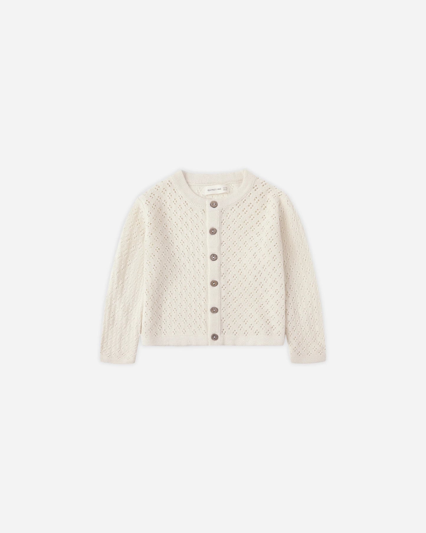 Knit Cardigan || Natural