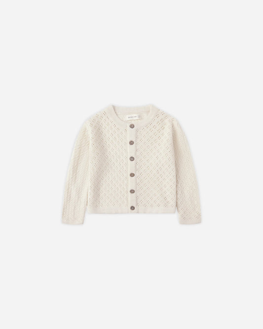 Knit Cardigan || Natural