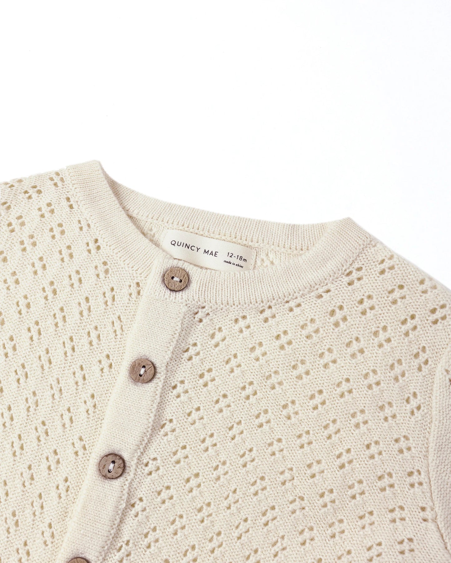 Knit Cardigan || Natural