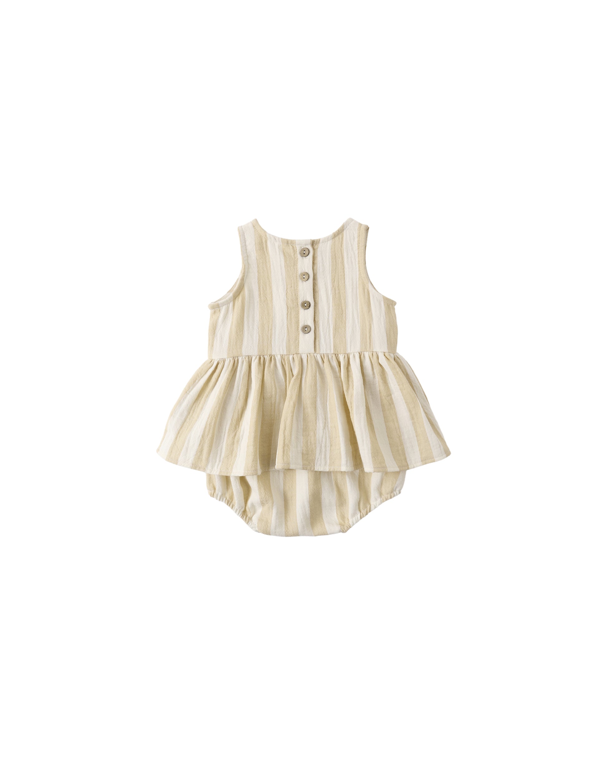 Skirted Tank Romper || Summer Stripe - Quincy Mae