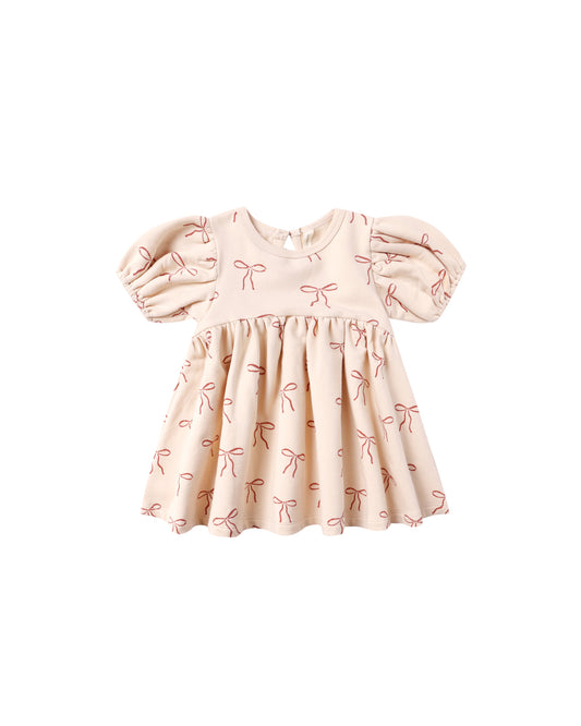 Darla Dress || Red Bows - Quincy Mae