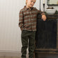 Pocketed Flannel Shirt || Holiday Plaid
