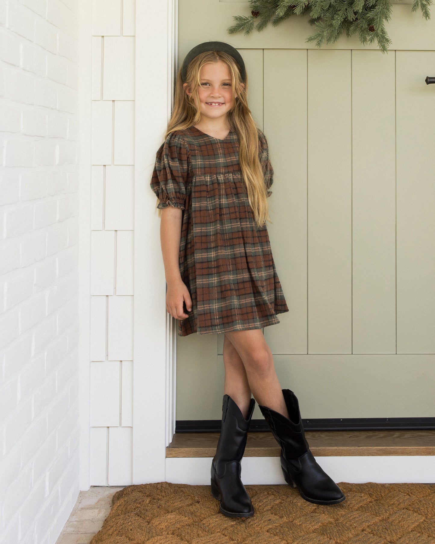 Jolene Dress || Holiday Plaid