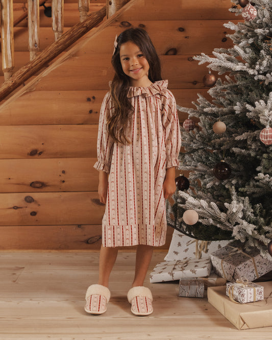 Girls Nightgown Candy Cane Lane