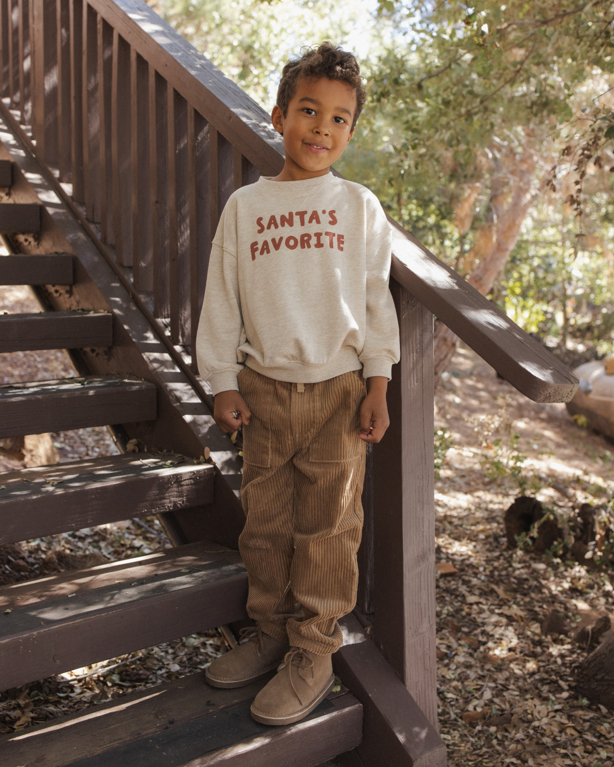 Relaxed Sweatshirt Santa's Favorite