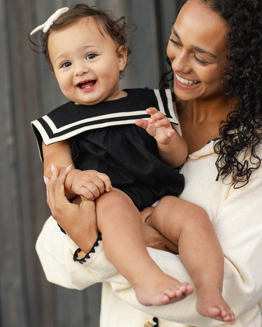 Sailor Romper || Black