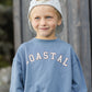 Relaxed Sweatshirt || Coastal - Baby Sweet Pea's Boutique
