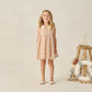 Collared Babydoll Dress Cherry Check