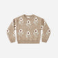 Aspen Sweater Fawn Flower