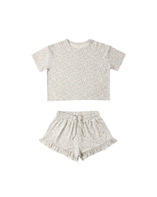 Mosie Set || Blue Meadow - Rylee and Cru