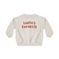 Relaxed Sweatshirt Santa's Favorite