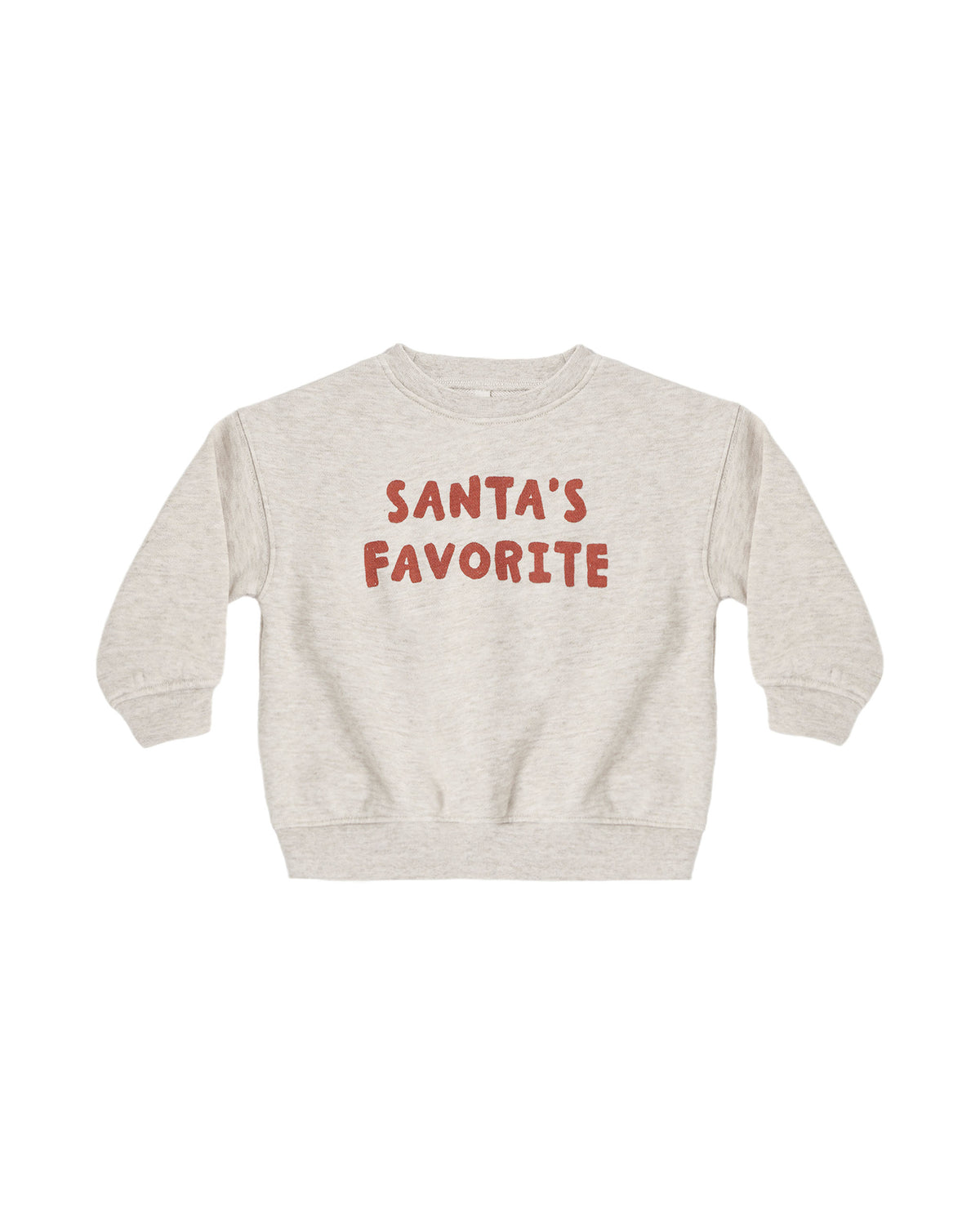 Relaxed Sweatshirt Santa's Favorite