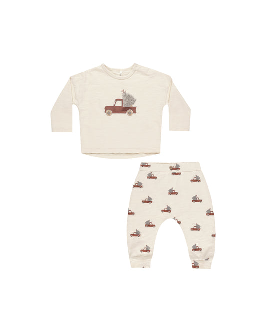 Long Sleeve Tee + Pant Set || Trucks