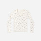 Ribbed Long Sleeve Natural Daisy