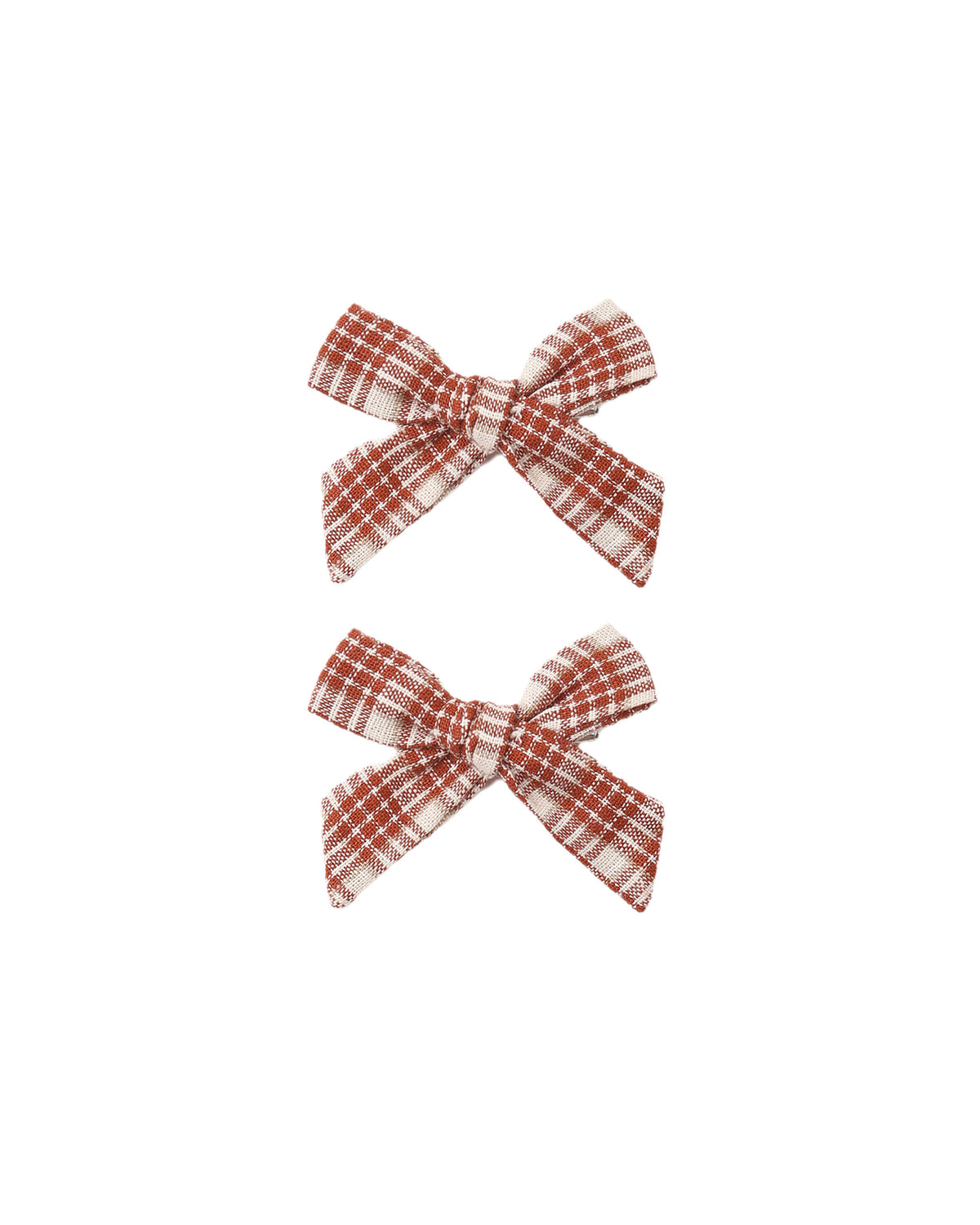 Bows, Set of 2 Vintage Plaid - Rylee and Cru