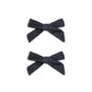 Bows, Set Of 2 | Navy