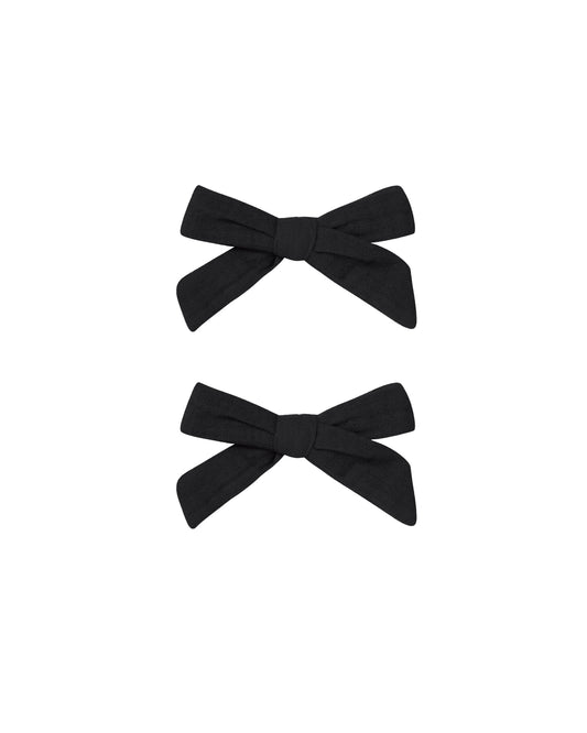 Bows, Set of 2 | Black