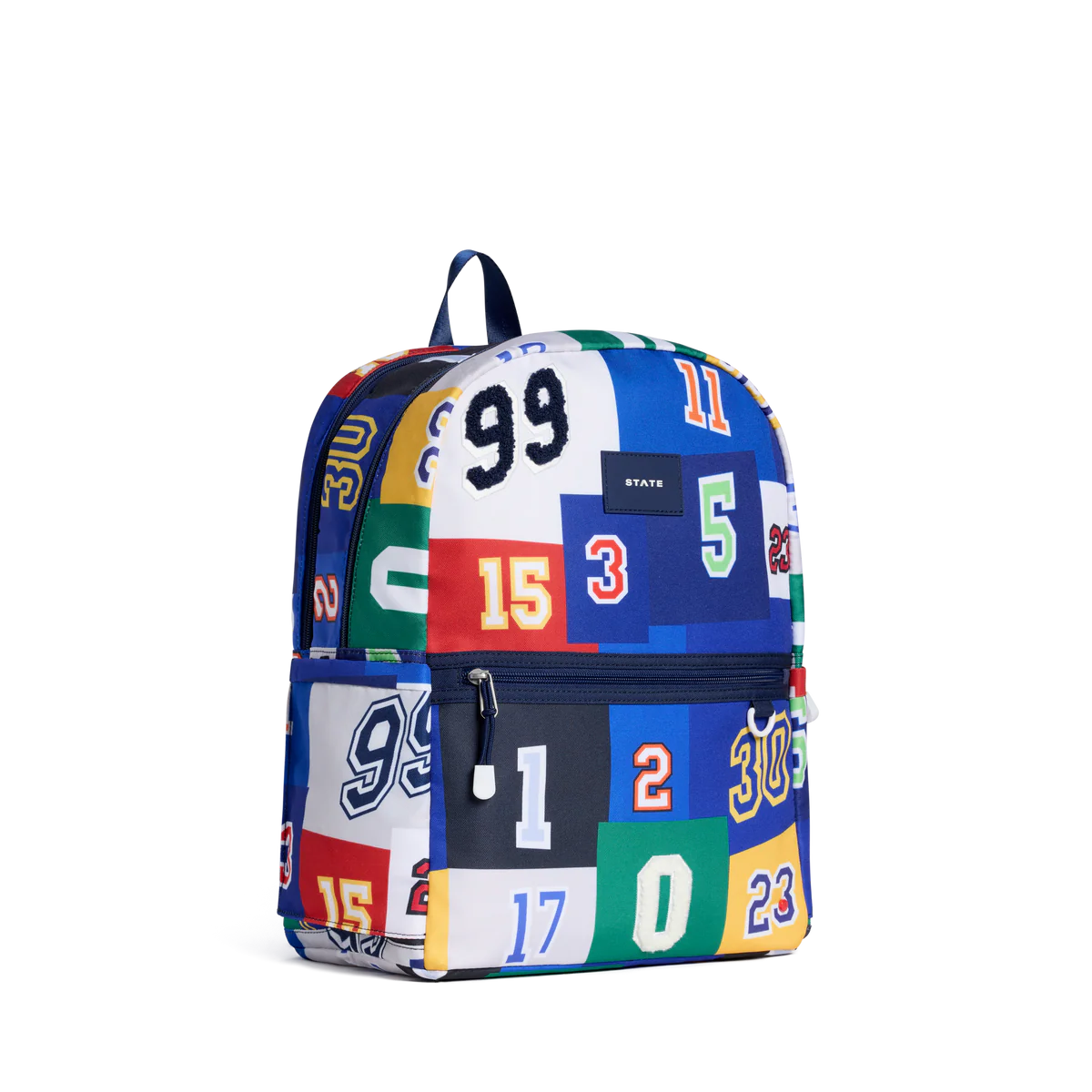 Kane Double Pocket Backpack -Varsity Numbers