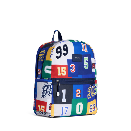 Kane Double Pocket Backpack -Varsity Numbers