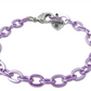 Purple Chain Bracelet - Charm Its