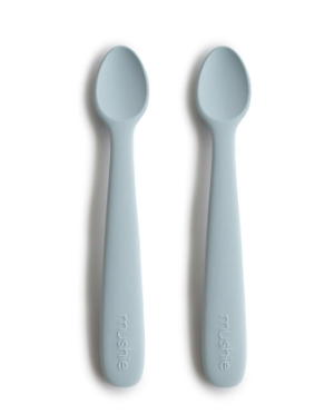 Copy of Copy of Silicone Feeding Spoons-(powder blue) 2-Pack