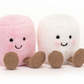 Amuseable Pink and White Marshmallows - JellyCat