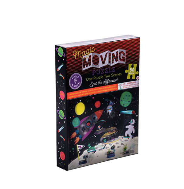 50pc Magic Moving Puzzle - Space - Floss & Rock