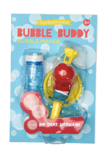 Mermaid Bubble Buddy - Cupcake & Cartwheels