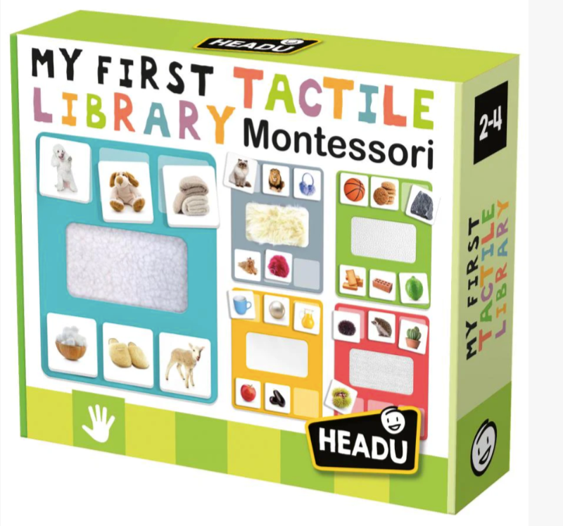 Montessori My First Tactile Library - HEADU