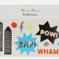 Pow Zap Wham Tattoos - Meri Meri