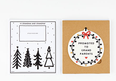 Ornament - Promoted to Grandparents - Creative Brand