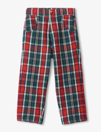 Winter Plaid Straight Leg Pant - Hatley