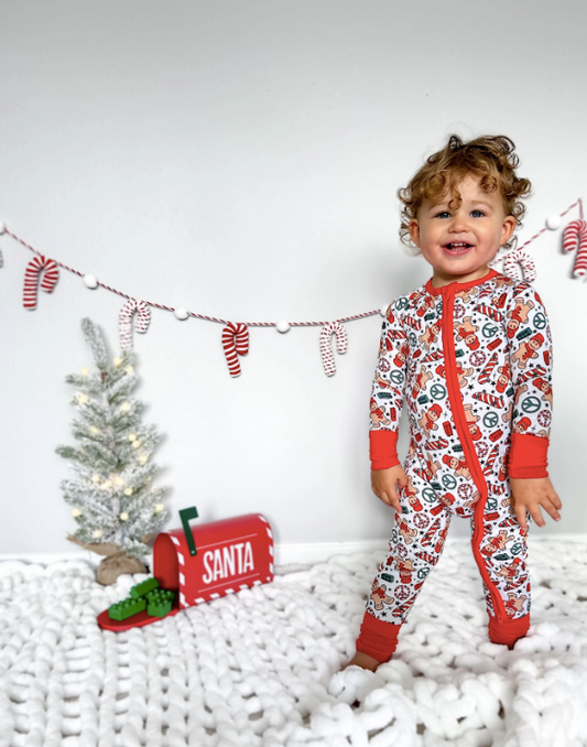 Santa's Workshop Dream Romper - Dream Big Little Co